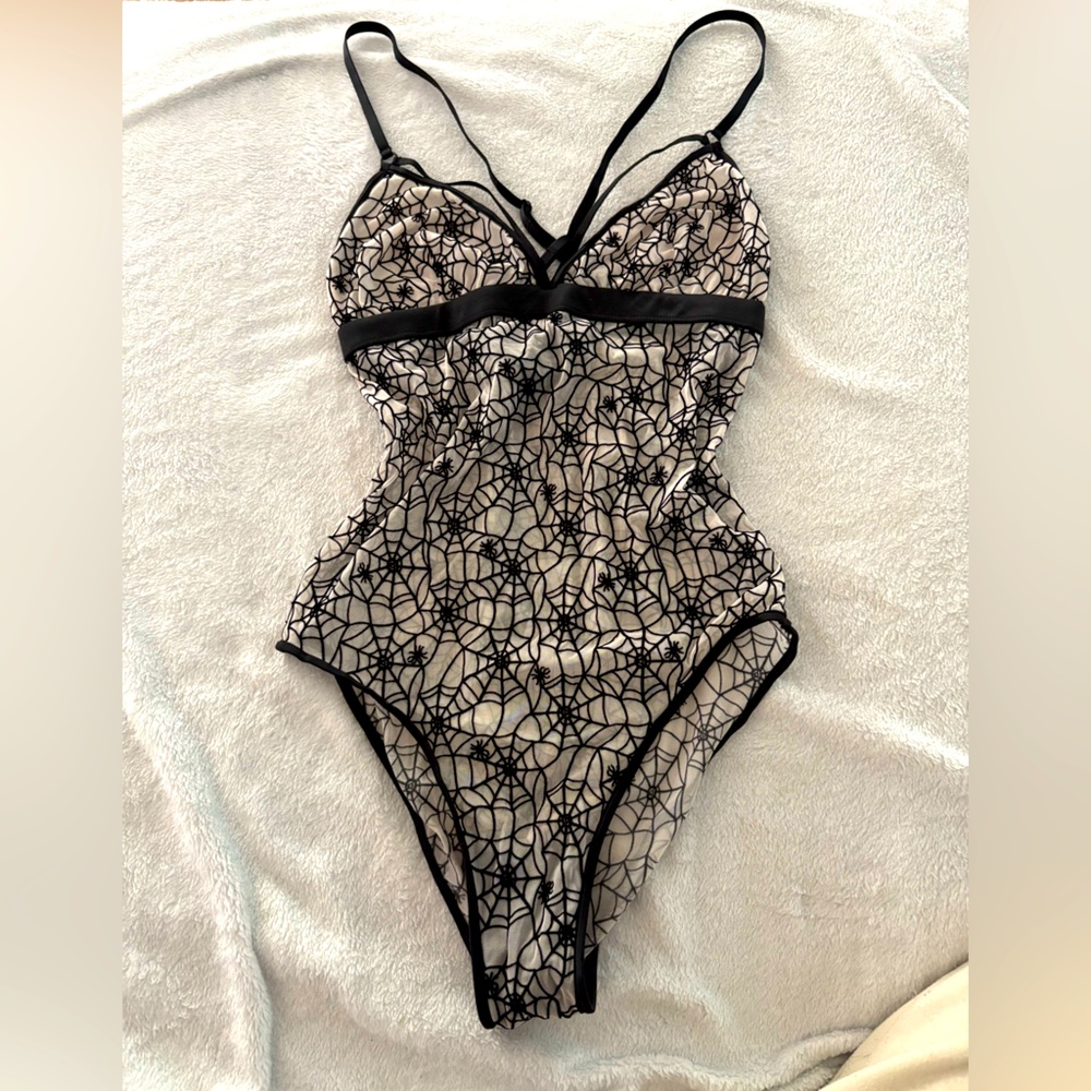 Victoria's Secret Spider Web Bodysuit